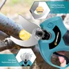 45mm Brushless Electric Pruner 4 Gears Cordless Handheld Orchard Shrub Pruning Tree Branches Cutter For Makita 18V Battery 5