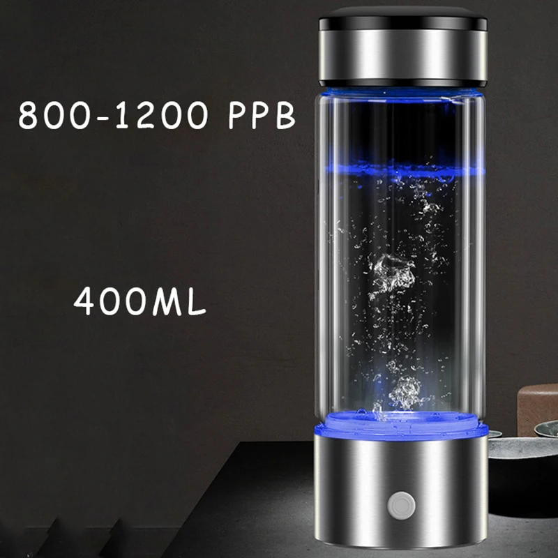 Bouteille d'eau portable hydrogène générateur d'eau ioniseur 3 minutes pour une teneur en Bouteille d'eau portable hydrogène générateur d'eau ioniseur 3 minutes pour une teneur en