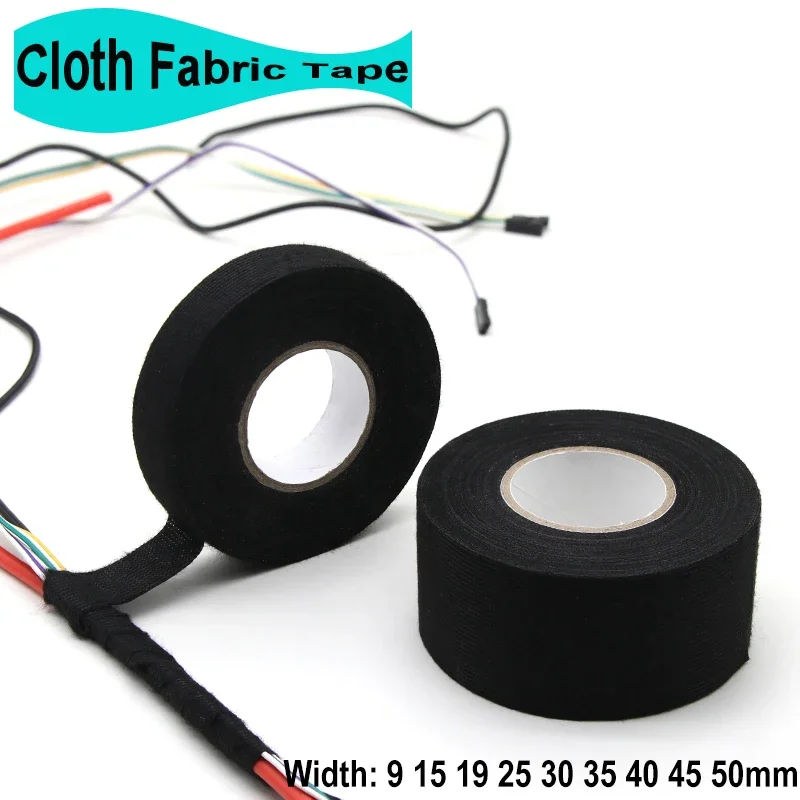 15mRollHeatresistantAdhesiveClothFabricTape950mmWiring
