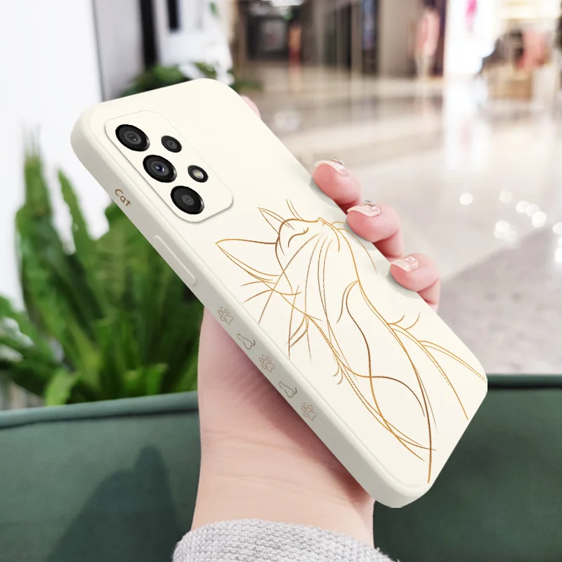 Stylish Proud Cat Phone Case - Vibrant Design, Protective Cover