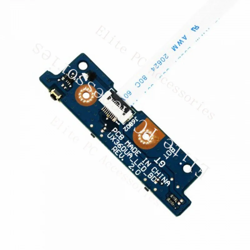 Asus UX360UA-Q52SP-CB 전원 버튼 스위치 켜기-끄기 보드(케이블 포함)용