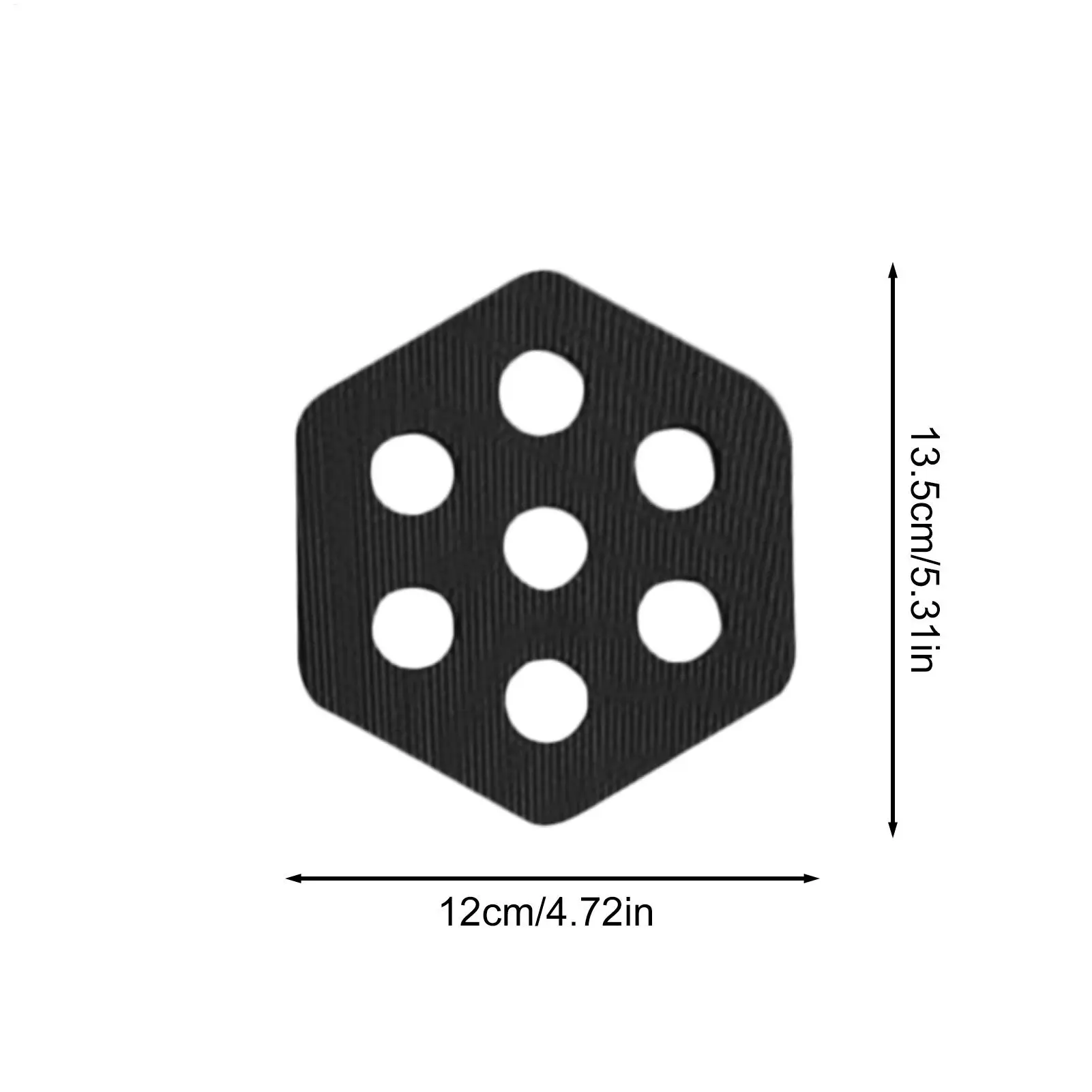 Traction Pad Surfboard Hexagon 12 Pieces Paddle Board Deck Pads Surfing Equipment For Fitness Beach Pool Summer Outdoor Kayaks