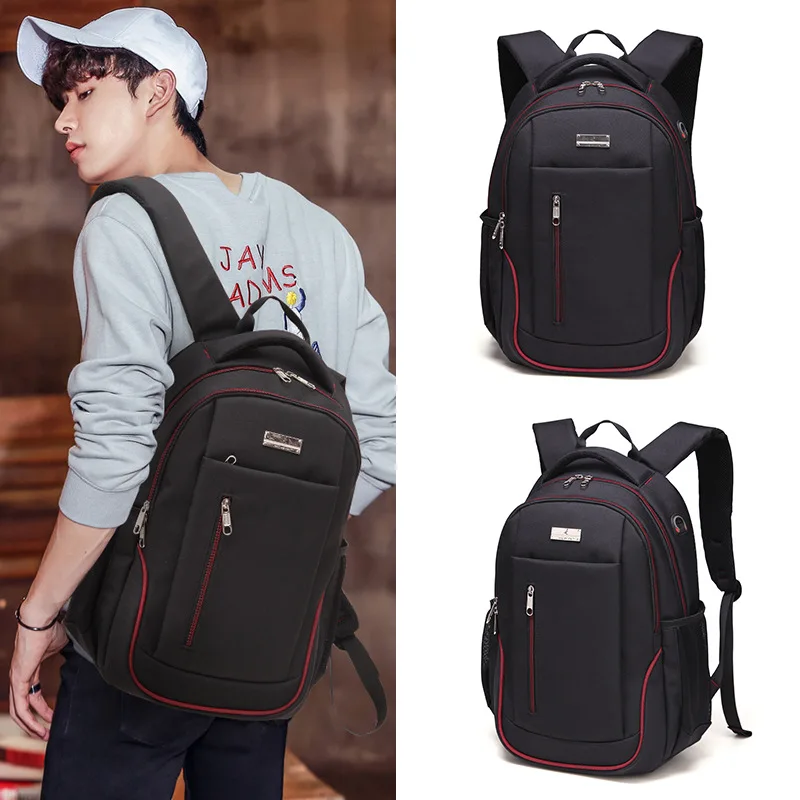 Backpack Travel Backpack Oxford Cloth USB Charging Casual Computer Bag
