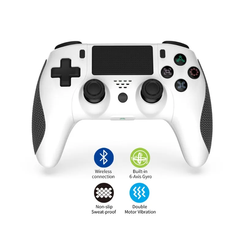 

Подходит для PS4 беспроводной Bluetooth игровой контроллер с шестью осями, двойным мотором, функцией вибрации, контроллер, аксессуары для джойстика