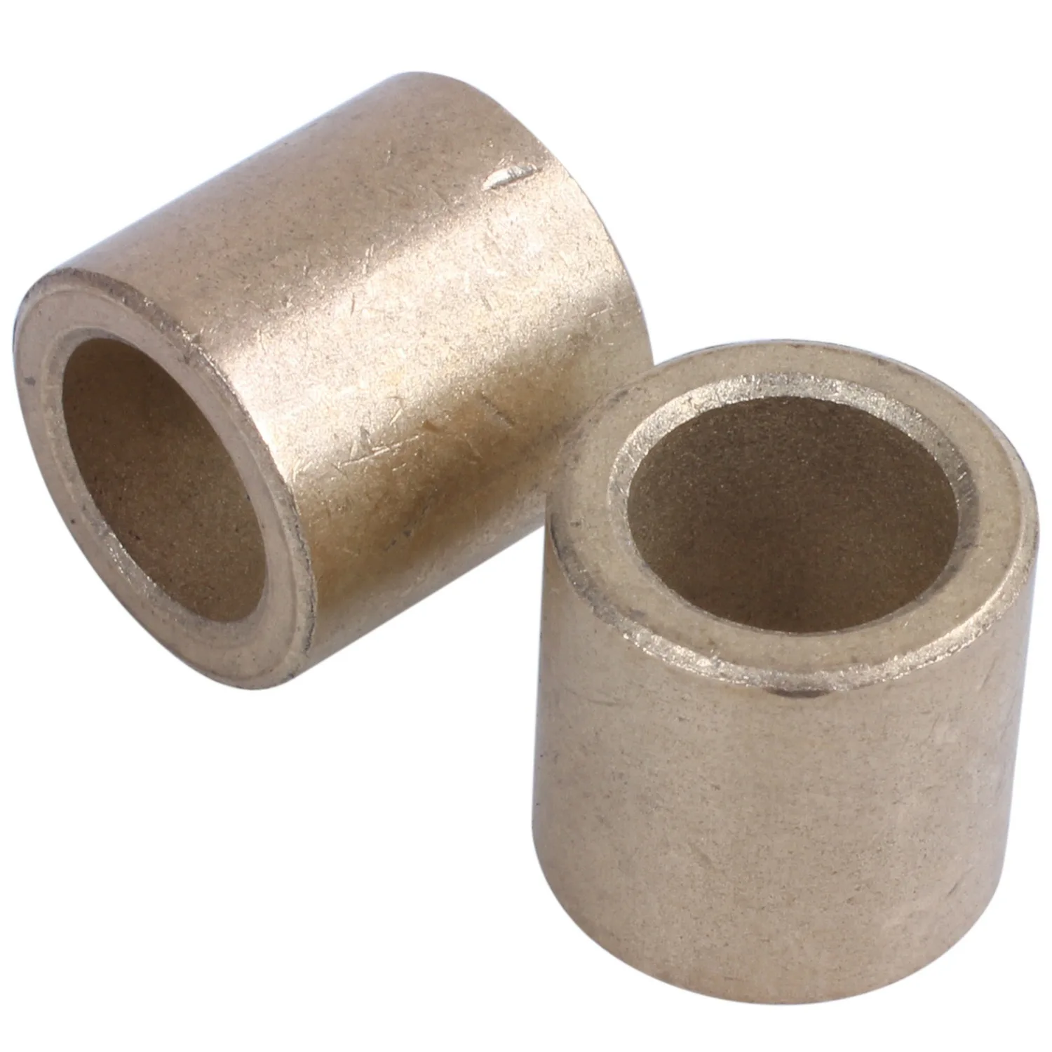 2 pezzi di manicotto del cuscinetto della boccola in bronzo sinterizzato a bagno d'olio 8x12x12mm