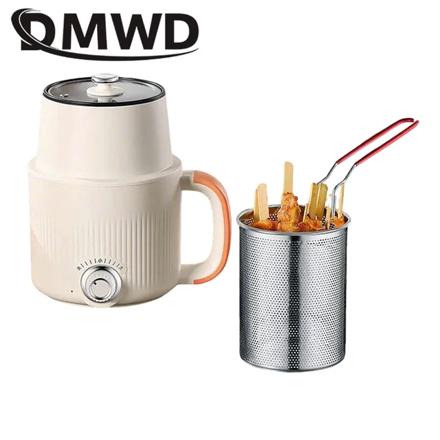 Friteuse électrique multifonctionnelle en acier inoxydable pour frites, poulet, poisson, nouilles et fondue 1
