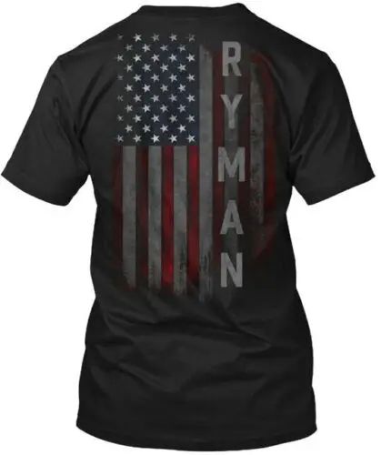 

Семейная футболка Ryman с американским флагом, Сделано в США, размеры от S до 5XL