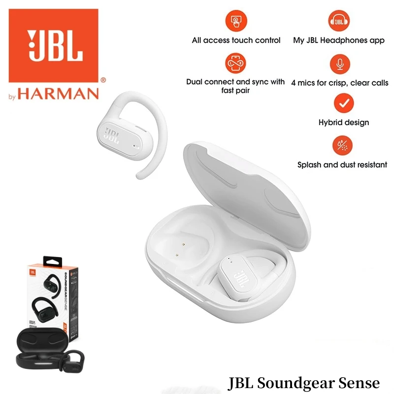 JBL Soundgear Sense True Wireless наушники-вкладыши, игровые спортивные наушники HK edition