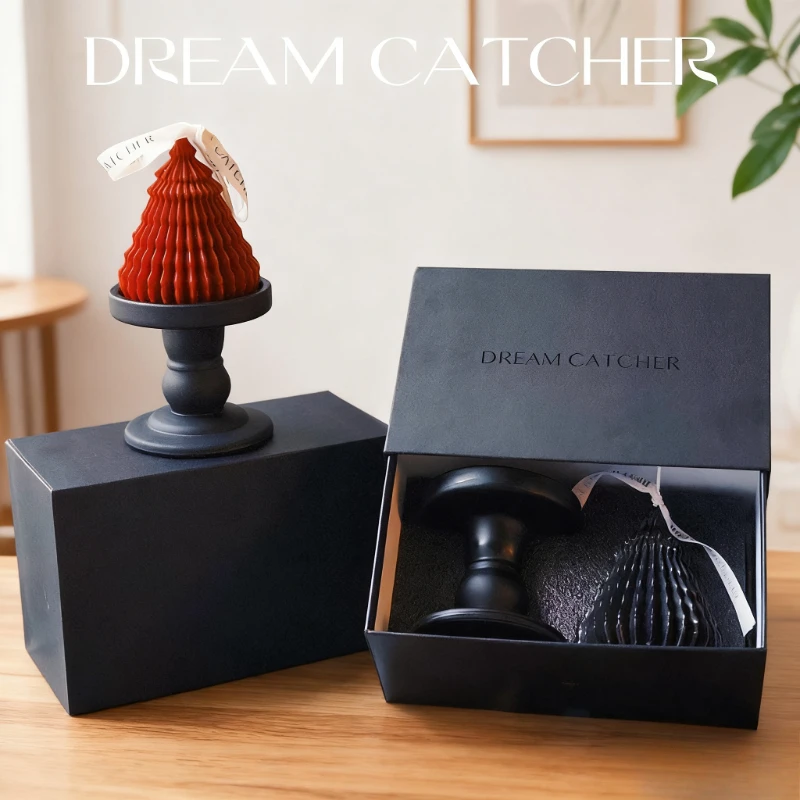Black Ceramic Aromatherapy Candle Gift Set for Wedding Party Decor