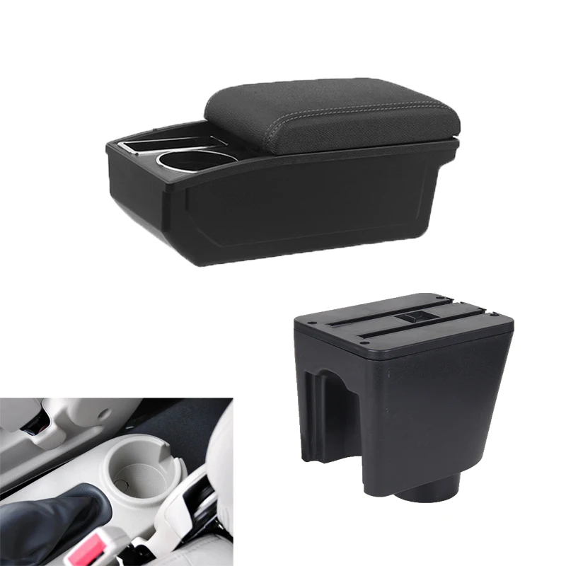 

For Chevrolet Aveo Armrest box Car Retrofit parts Interior Storage box Auto parts with cup holder