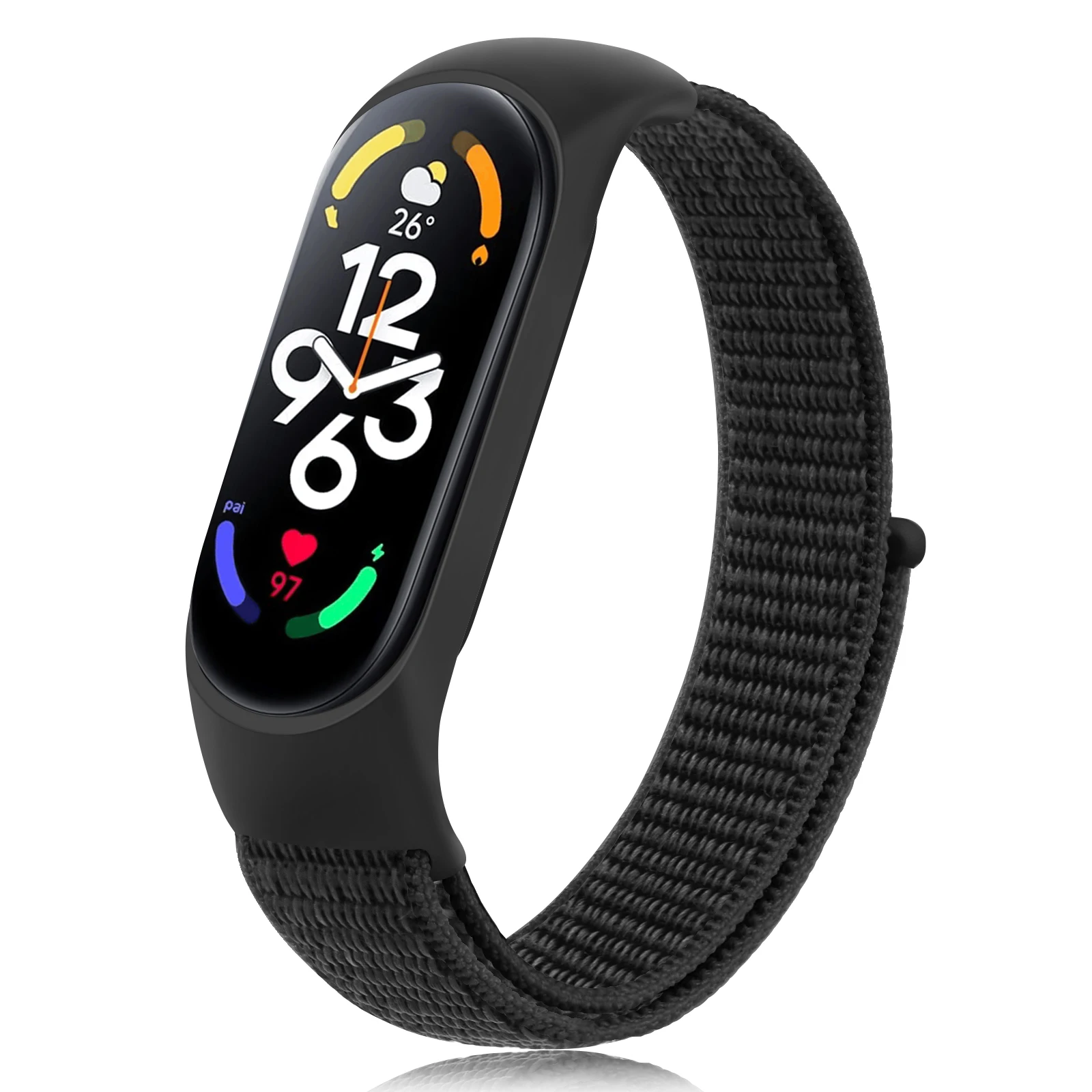 Adjustable Nylon Strap Wristband - Smartwatch Accessory Bracelet Replacement