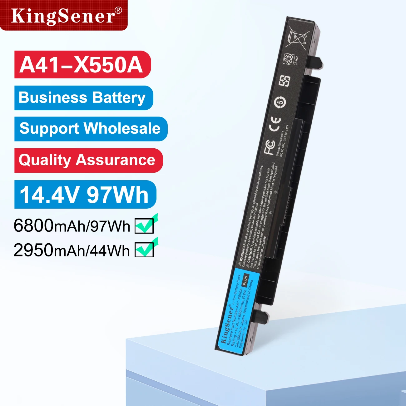 vhbw batteria compatibile con Asus D450CA-AH21, D450CA-BM1-H, D450CA