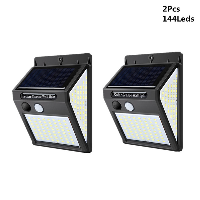 LED Solar Light Motion Sensor Waterproof Sunlight Garden Decoration Street Lights Solar Powered Lantern Wall Lamp