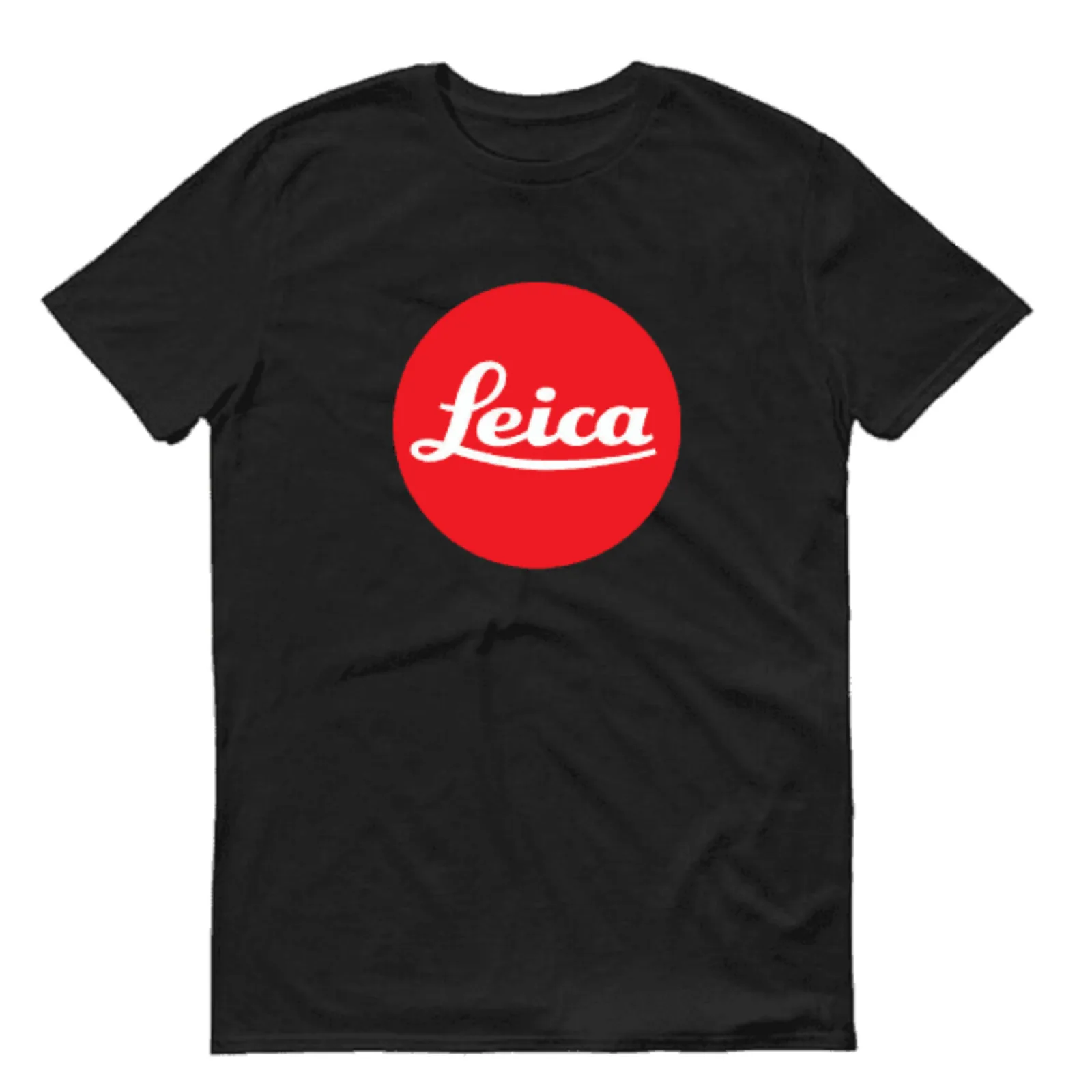 T-Shirt Con Logo Rosso Leica Made In Usa Taglia S A 5Xl