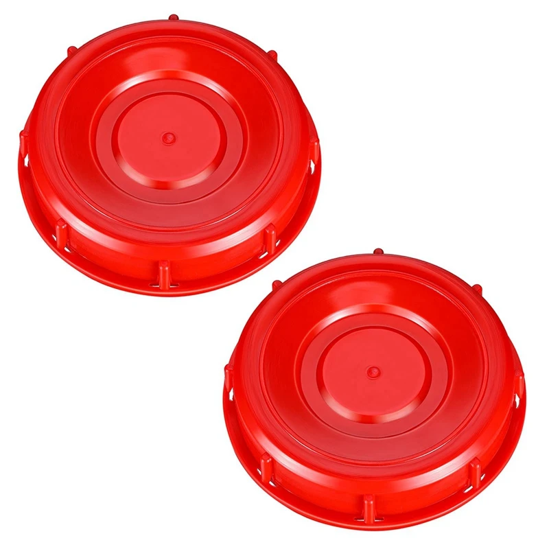 

2 Pieces IBC Tote Lid Cover IBC Tank Lids Water Liquid Storage Plastic Cover Lid Cap Adaptor With Gasket