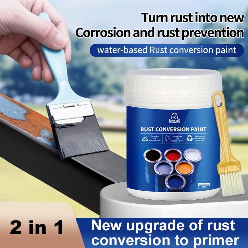 rustproof Waterborne antirust paint Restoration Multicolor Rust converted primer New upgrade paint exempt rust coating