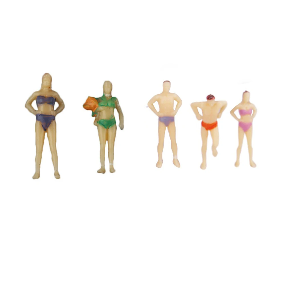 Plastic Assorted 1:75 Painted Model Beach Sea Swimmer Swimming People Figures Model Train Layout Landscape Toys 20Pcs/Pack miniature figurines,miniature ornament,lucky cat statue,resin crafts,miniature duck figurines,anime figure toy,glass fruit pendants,gold ingot ornament,resin wedding buttons,soldering iron tips storage box