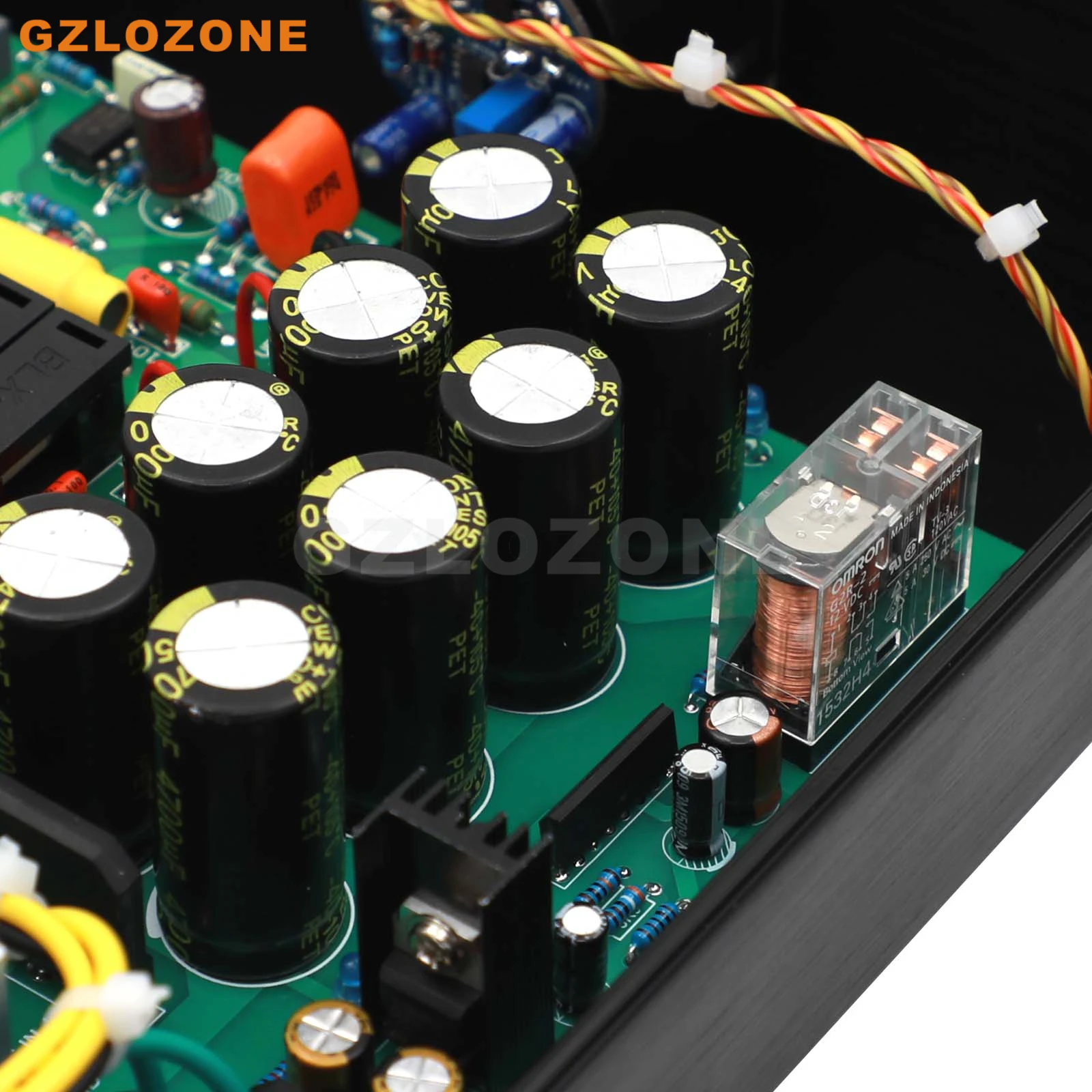 モノラルクラスabクアッドコア405パワーアンプ80ワットベースにQUAD405