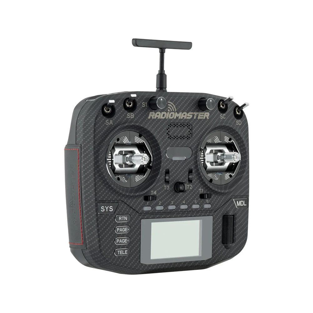 In Stock RadioMaster Boxer Max Version With CNC AG01 Hall Gimbals Carbon Fiber ExpressLRS 2.4G 16ch Transmitter Remote Control