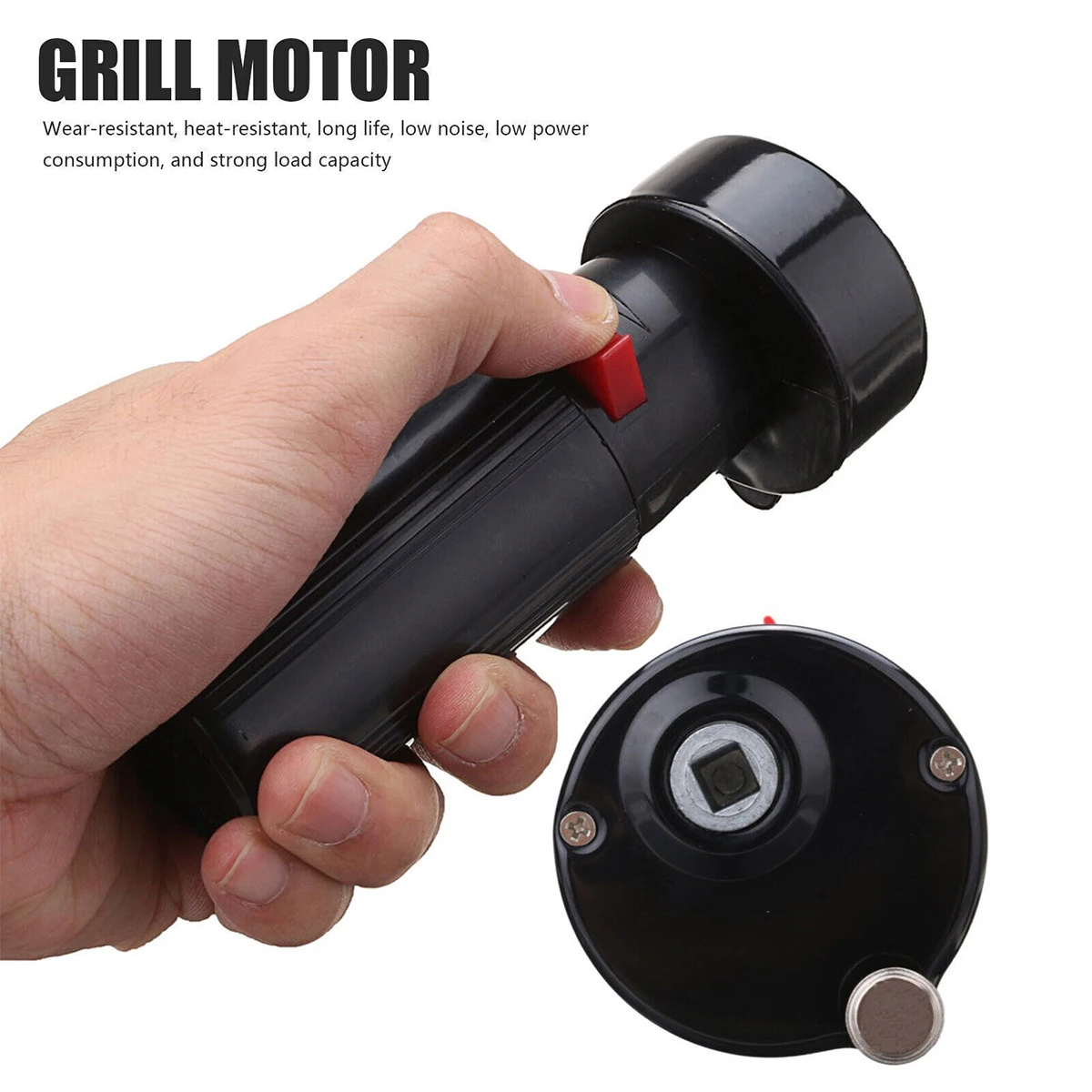 Motore Girarrosto Per Barbecue A Batteria - GiraSpiedi DC 1.5V Per Griglie - Foto 2