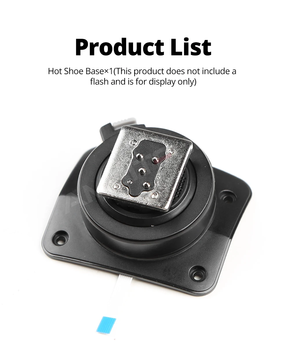 Godox Speedlite V1 V1C V1N V1S V1F V1O V1P Flash Hot Shoe Replace Accessories