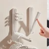 Clothes Rack Wall-mounted Storage Hangers Dormitory Students Hangers Hooks Simple Folding Non-slip Clothes Hangers Clothing Rack 2