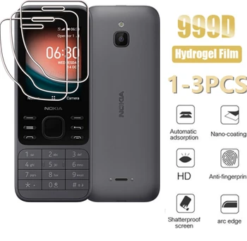1-3 pezzi per Nokia 6300 4G TA-1294 TA-1291 TA-1287 TA-1286 Pellicola idrogel idraulica con copertura protettiva completa per schermo