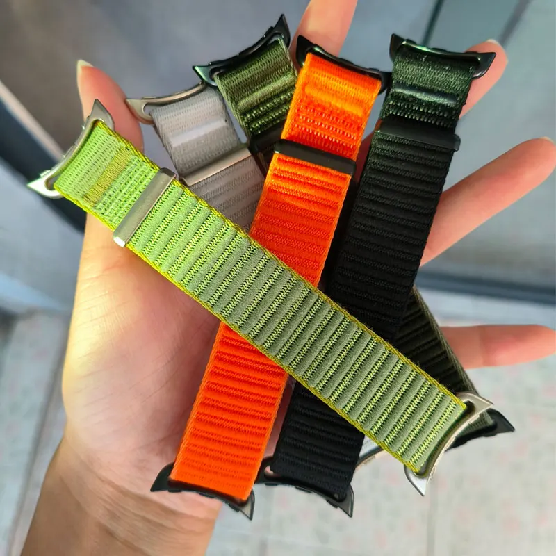 Breathable Braided Nylon Watch Band - Sport Strap