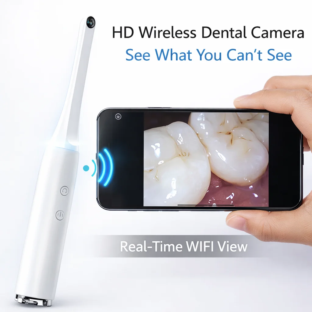 Wireless Visual Ear Skin Viewing Care Endoscopic Camera HD 720P 2 Megapixel Home Care Tool 1