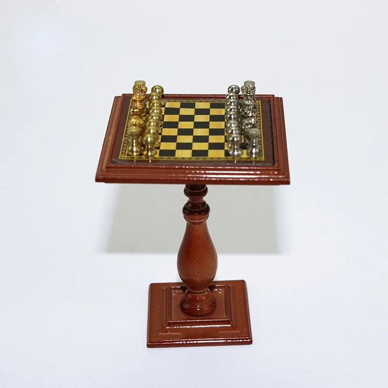 Mini Chess with Magnetic Miniature Food Play Scene Model, Foreign Trade, Hot-selling, 1:12