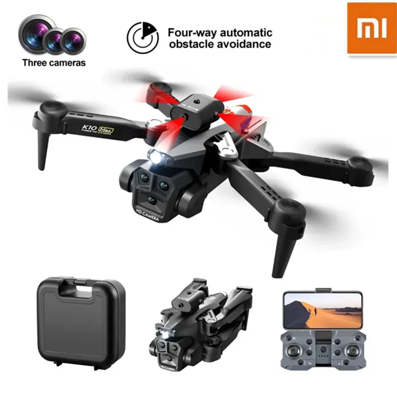 

Xiaomi K10 MAX High Definition Aerial Photography Drone 5G Obstacle Avoidance Remote Control Aircraft Optical Flow Quadcopter
