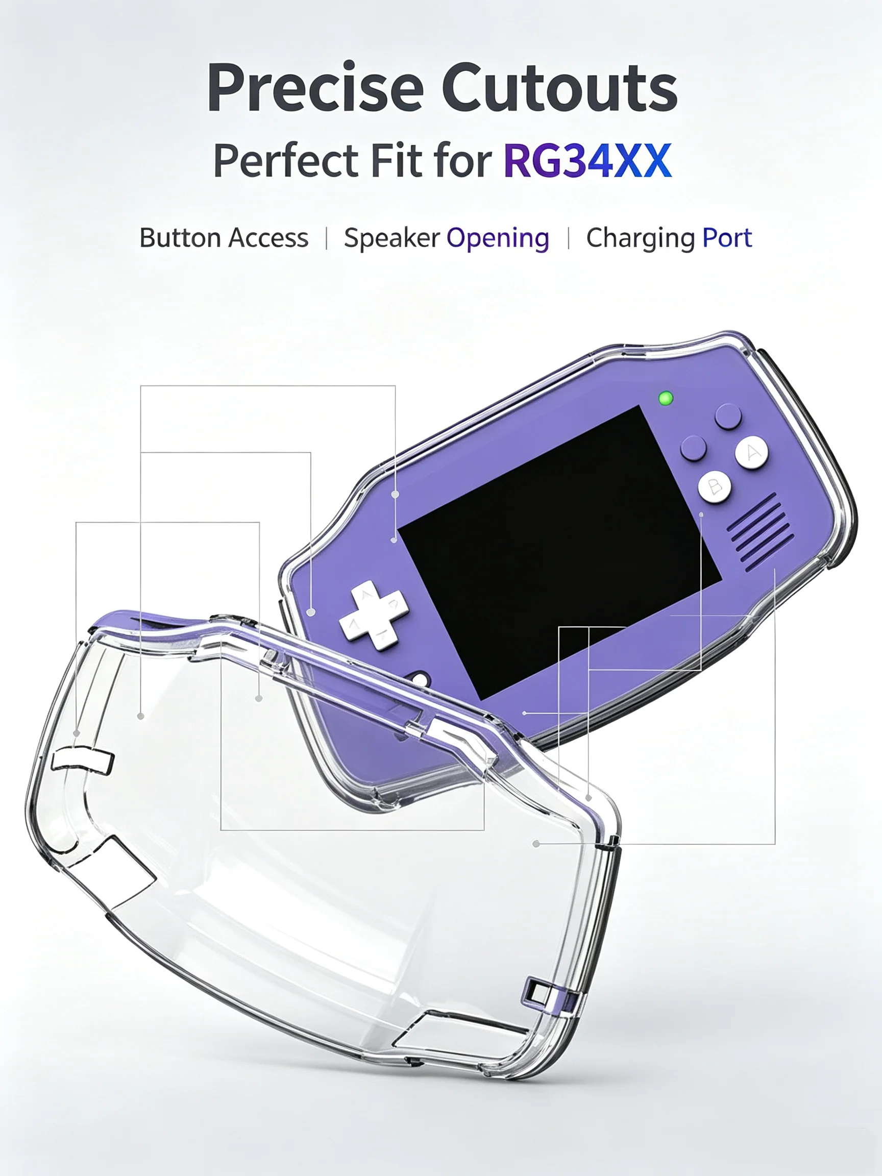 Enhanced Protective Soft Carrying Case for Retro Handheld Console - Shockproof Portable Shell Pouch