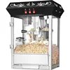 Popcorn Machine with Cart - 8oz Popper with Stainless-Steel Kettle, Warming Light, and Accessories (Black) 3