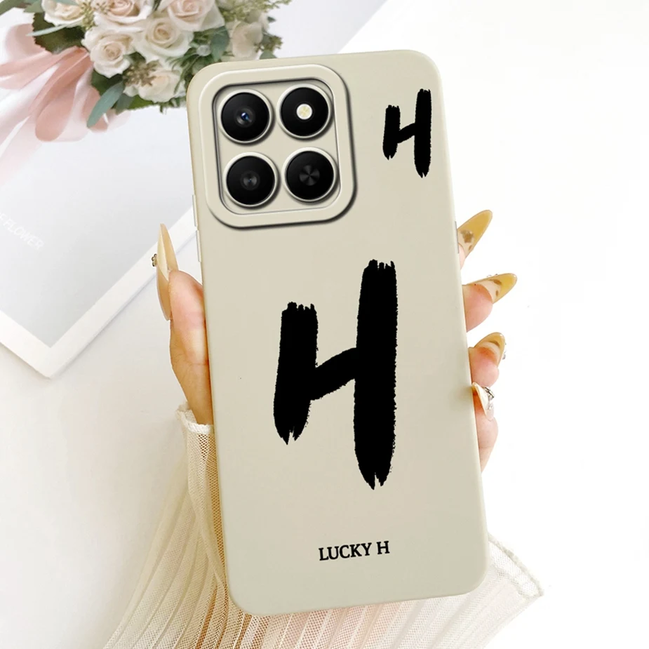 Chic Lucky Letters Soft TPU Phone Case in Light Green