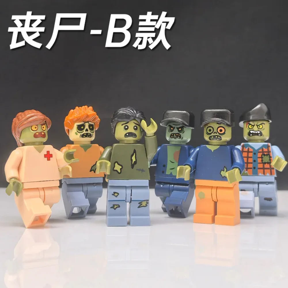 Bausteine, Figuren, humanoide Puppen, Spielzeug, Minifiguren, Kinderspielzeug, Geburtstagsgeschenke, Zeichentrickfiguren. – Detail 5