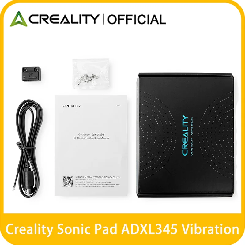 Creality Offizieller Sonic Pad ADXL345 Vibrationskompensationssensor Präzise Sensoreinheit zur Reduzierung von Resonanz 3D-Drucker-Teile
