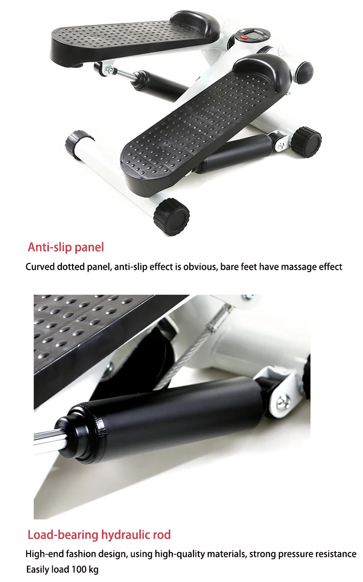 Description Picture 5 of itemMini Pedal Stepper Foldable Fitness Machine With Resistance Bands and LCD Monitor Home Gym Mini Stepper Exercise Equipment