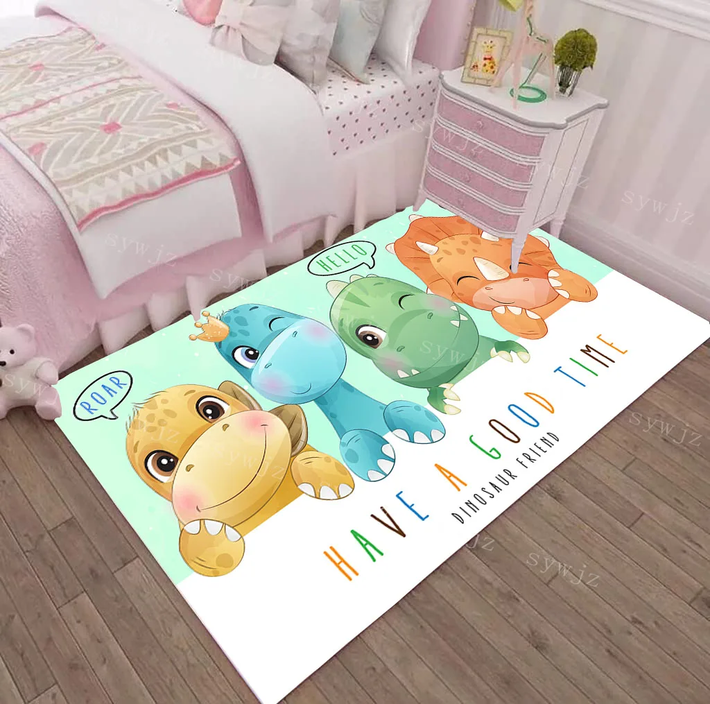 Kids Carpet Children Play Mat Non-slip Princess Room Carpet Non-slip Crawling Mats Living Room Home Decoration ковер Dywan
