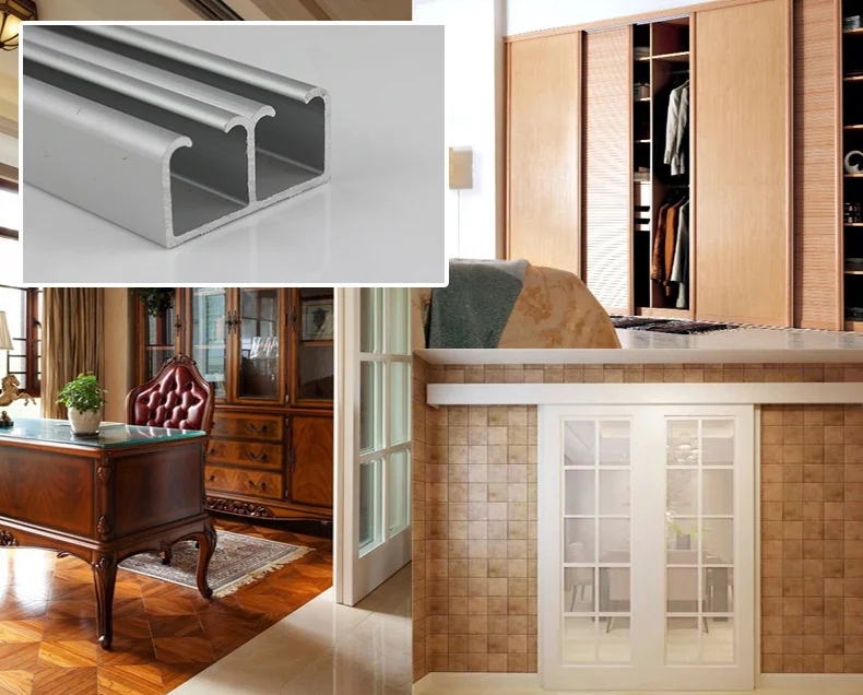 Trilho de elevação espesso para porta de