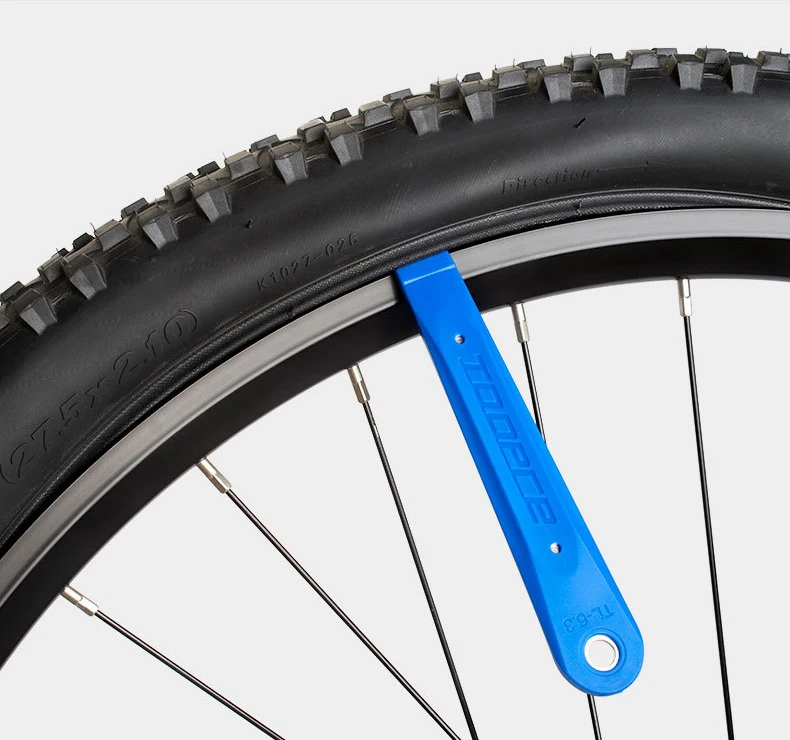 TOOPRE Fahrradreifen Hebelstange Mountainbike Metall Nylon Kunststoff verdickter Stahlkern Reifenreparaturwerkzeug – Detail 8