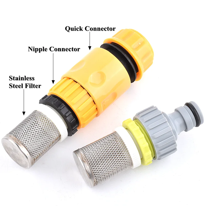 1/2 3/4 Zoll Garten Bewässerung Filter Auto Waschmaschine Bewässerung Schlauch Filter Wasser Rohr Schnell Anschluss Aquarium Wasserpumpe Sieb – Detail 7
