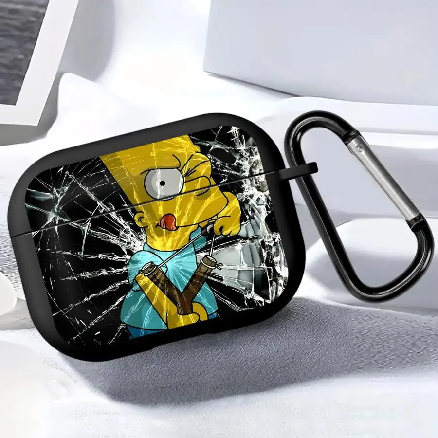 Simpson-Themed Fun Earphone Case Cover