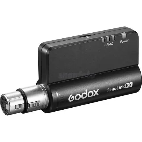Godox TimoLink TX RX 무선 DMX 송신기 리시버 세트, 자동 주파수 호핑, CRMX 루멘 라디오 내장