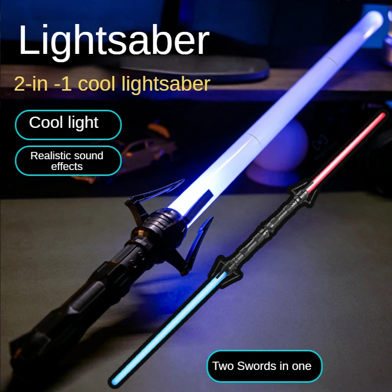 richting Noord Amerika onderpand Lightsaber 80Cm Rgb Laser Zwaard Speelgoed Light Saber 7 Kleuren Veranderen  Kids Telescopische Force Fx Foc Blaster Speelgoed Jedi zwaard Jongens Gift|  | - AliExpress