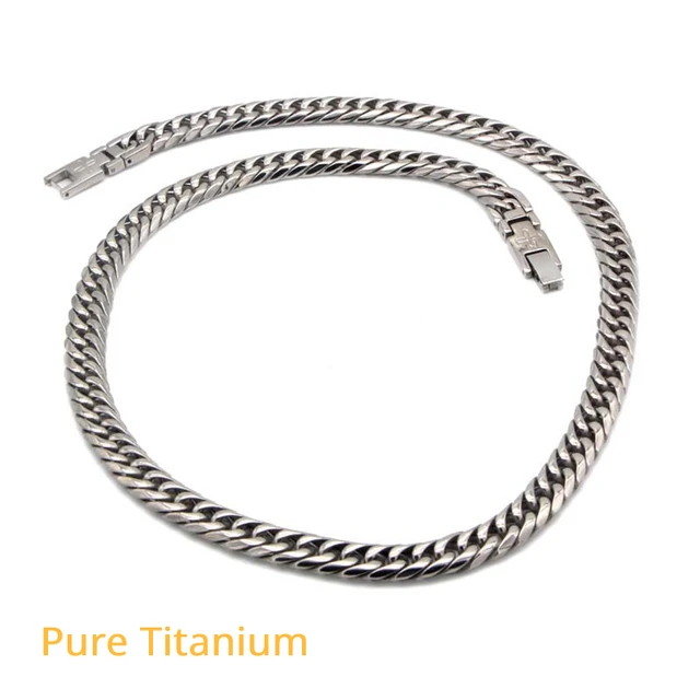 Titanium Bracelets Necklace  New Chain Necklace Bracelet - New Stainless  Steel - Aliexpress