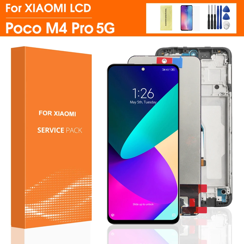 Cover Xiaomi Poco M4 5G Antiurto - Protezione Camera e Ring Stand