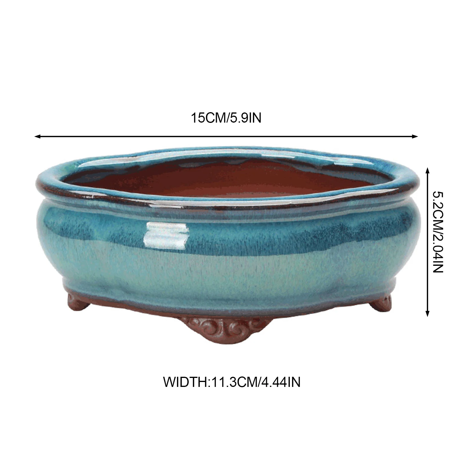 Elegant Ceramic Bonsai Garden Pots 3