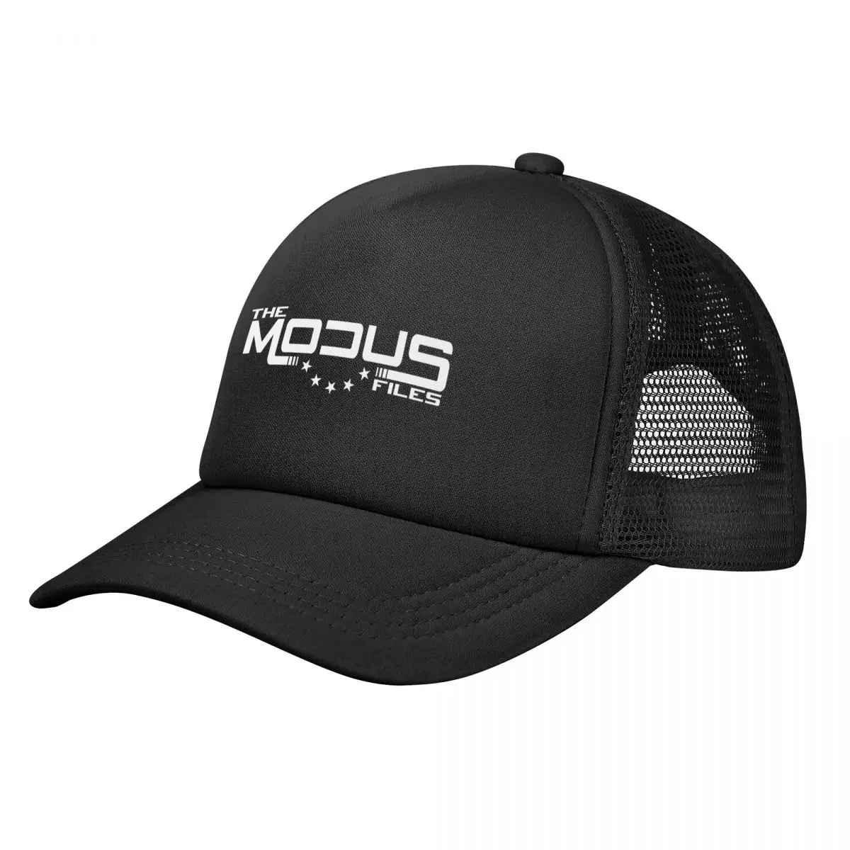 

The Modus Files Logo Baseball Cap dad hat black Designer Man Women's