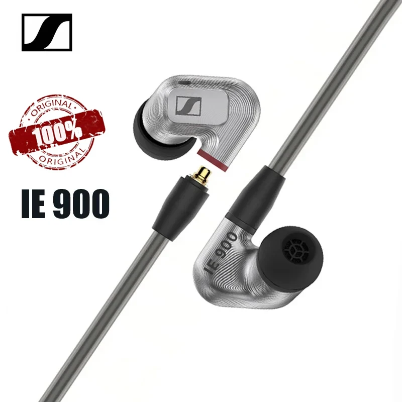 Originální značka IE900 hifi hudba náhlavní vysoký konec dynamické špunty in-ear dynamické hluk izolace sportovní hra sluchátka