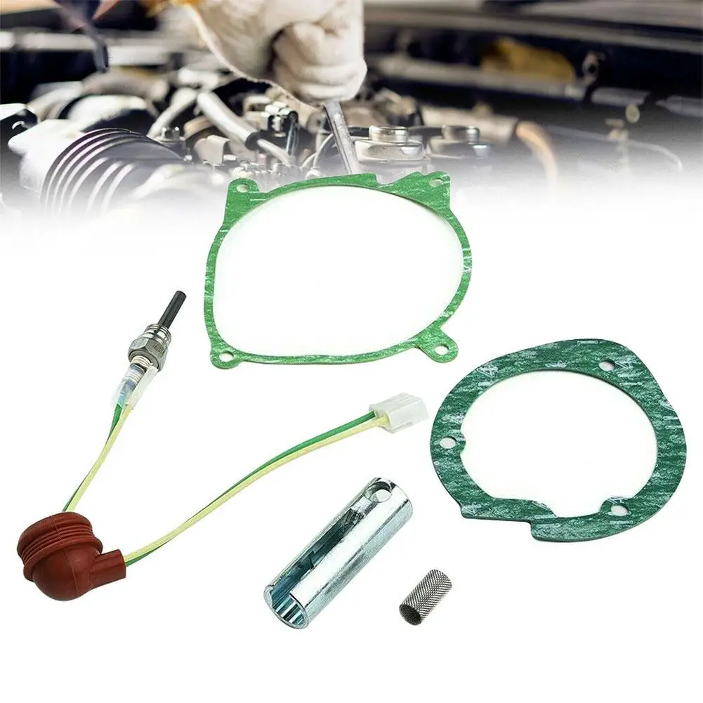 Car Heater Burner Motor Gaskets Strainers 12V/24V Glow Plug For 2-5kw Autonomous Truck Cab Heater Air Parking